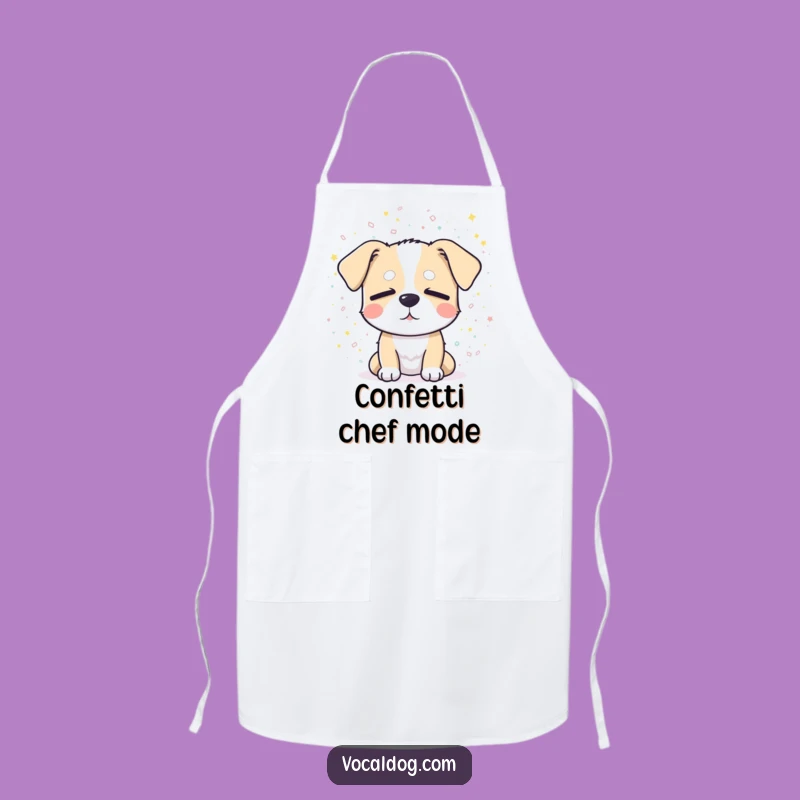 Funny Dog Party Apron - Bake and Celebrate in Style!