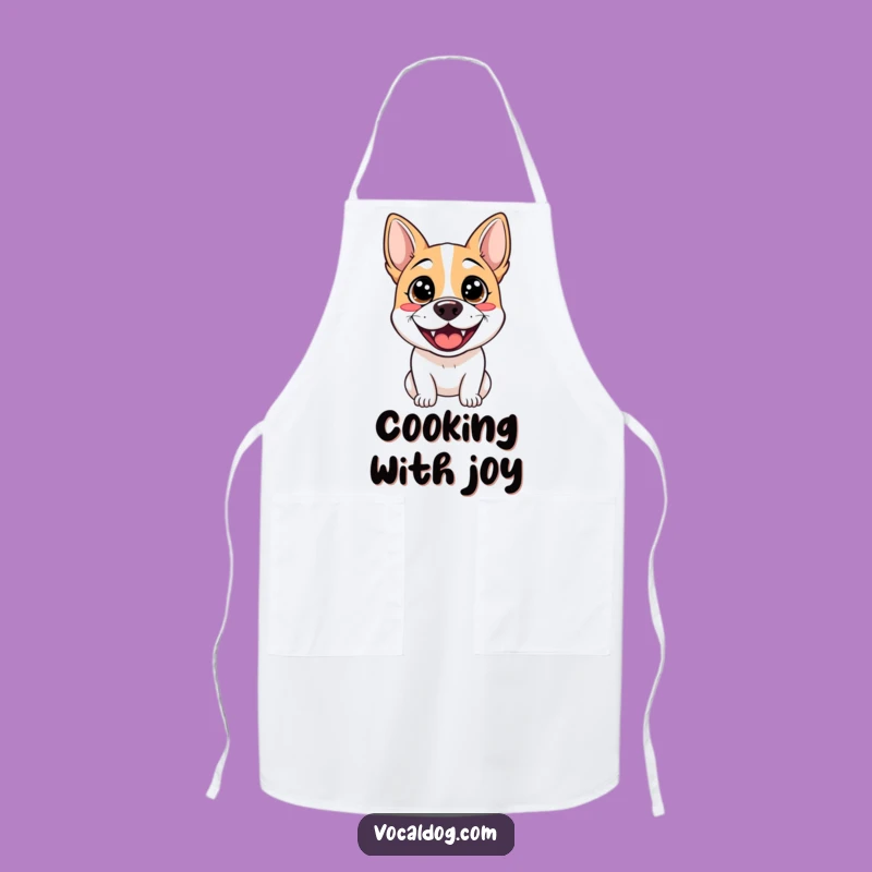 Funny Chef Dog Apron: Grinning Wide, Kitchen Pet Gift
