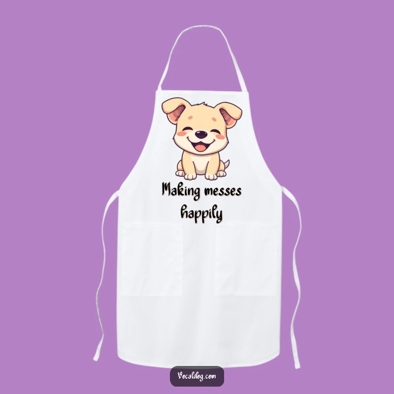 Funny Floppy Ears Dog Apron: Cook Up Happiness with a Hilarious Pup