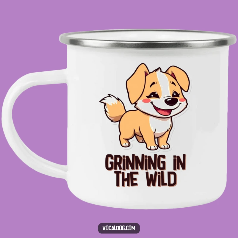 Funny Goofy Dog Camping Mug: Fast Tail Cup, Epic Funny Gift