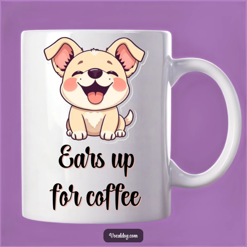 Funny Floppy Ears Dog Mug - A Joyful & Hilarious Pet Gift Idea