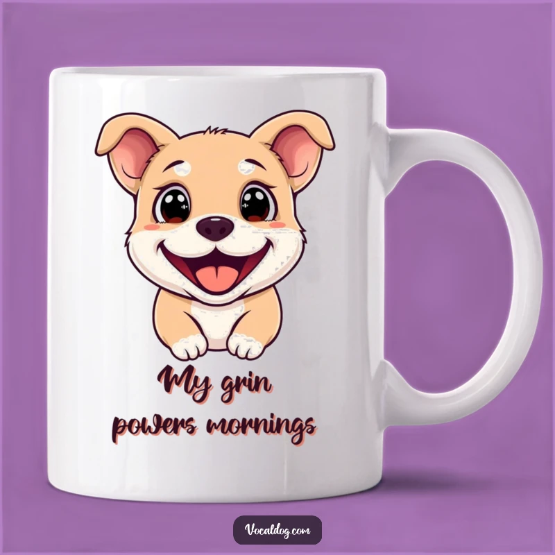 Funny Sparkling Eyes Dog Mug: The Perfect Joyful Canine Gift for Dog Lovers