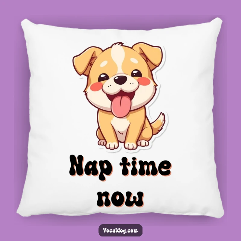 Funny Panting Dog Pillow: Cuddle Up With This Happy Pup's Funny Comfort