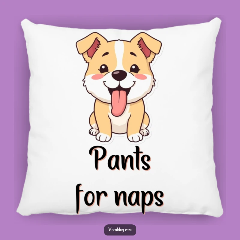 Funny Dog Panting Pillow: Cozy Comfort with a Happy Touch