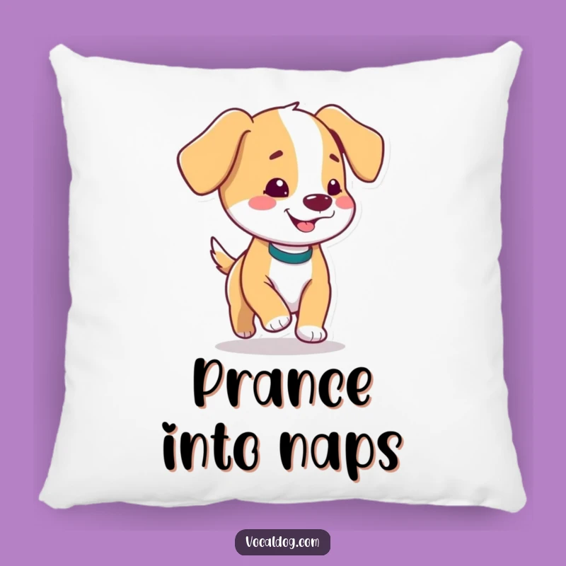 Funny Floppy Ear Dog Pillow: Prancing Delight Cushion, Wonderful Funny Gift