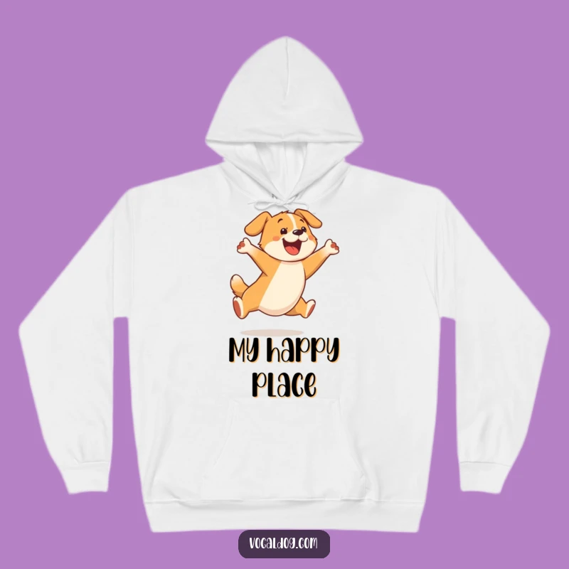 Cozy Funny Leaping Dog Hoodie: Embrace Warmth and Hilarious Canine Bliss