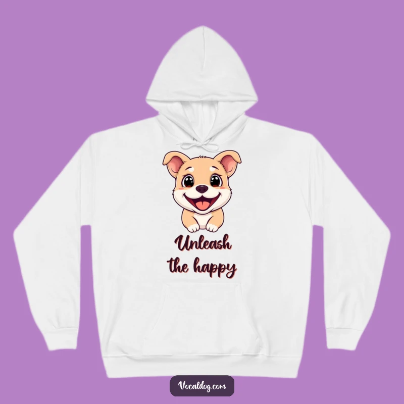 Funny Sparkling Eyes Dog Hoodie: Cozy Up with this Hilarious Canine Companion Gift