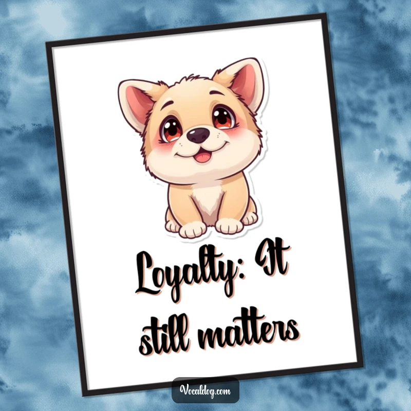 Funny Free Printable Wall Art showcasing a dog's face with incredibly adoring eyes, radiating pure happiness and love.