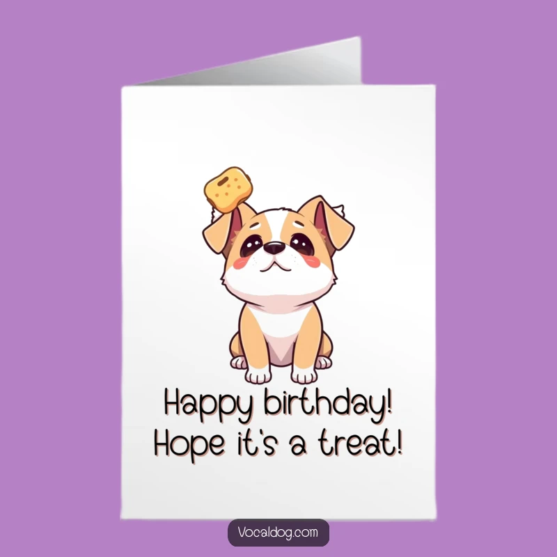 Free Printable Birthday Card: Dog Adoring Treat for a Sweet Day!