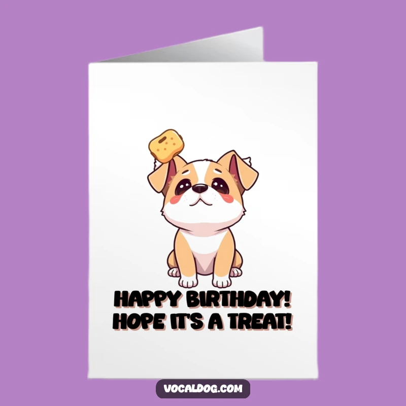 Free Printable Birthday Card: Dog Adoring Treat for a Sweet Day!