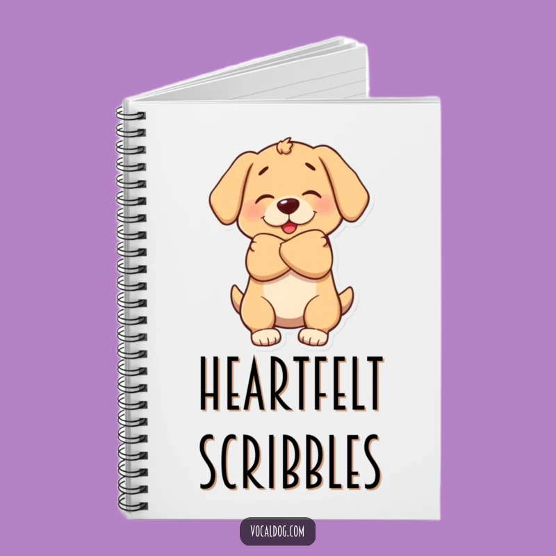 Funny Dog Hug Notebook: Jot Down Notes with Hilarious Affection