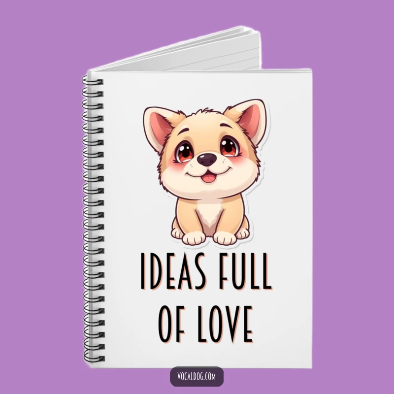 Funny Dog Notebook: Adoring Eyes Happiness, Perfect Gift for Jotting