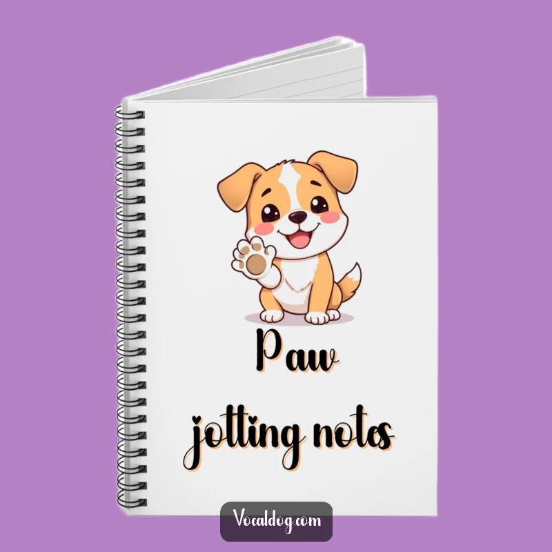 Funny Dog Paw Notebook: Jot Down Your Paw-sibilities, Perfect Gift