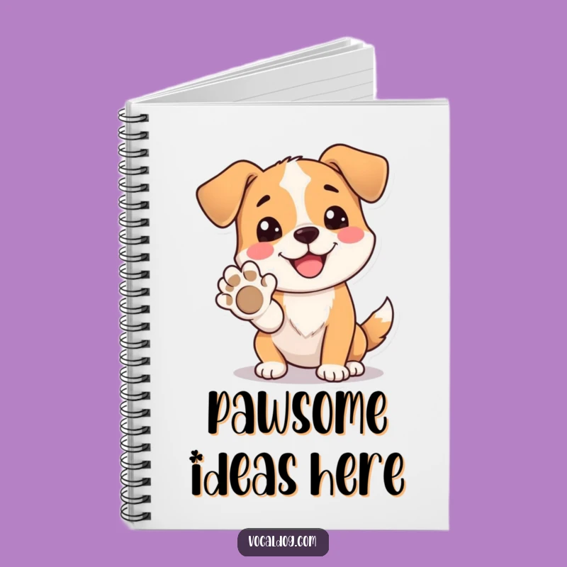 Funny Dog Paw Notebook: Jot Down Happy Notes, A Perfect Funny Gift