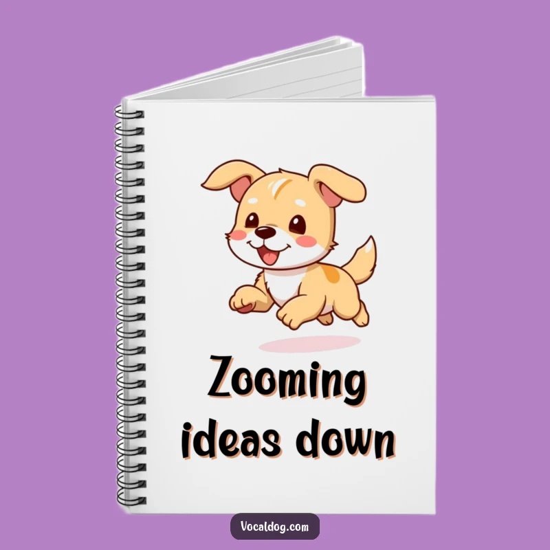 Funny Dog Wind Notebook: Jot Down Your Adventures, Perfect Gift