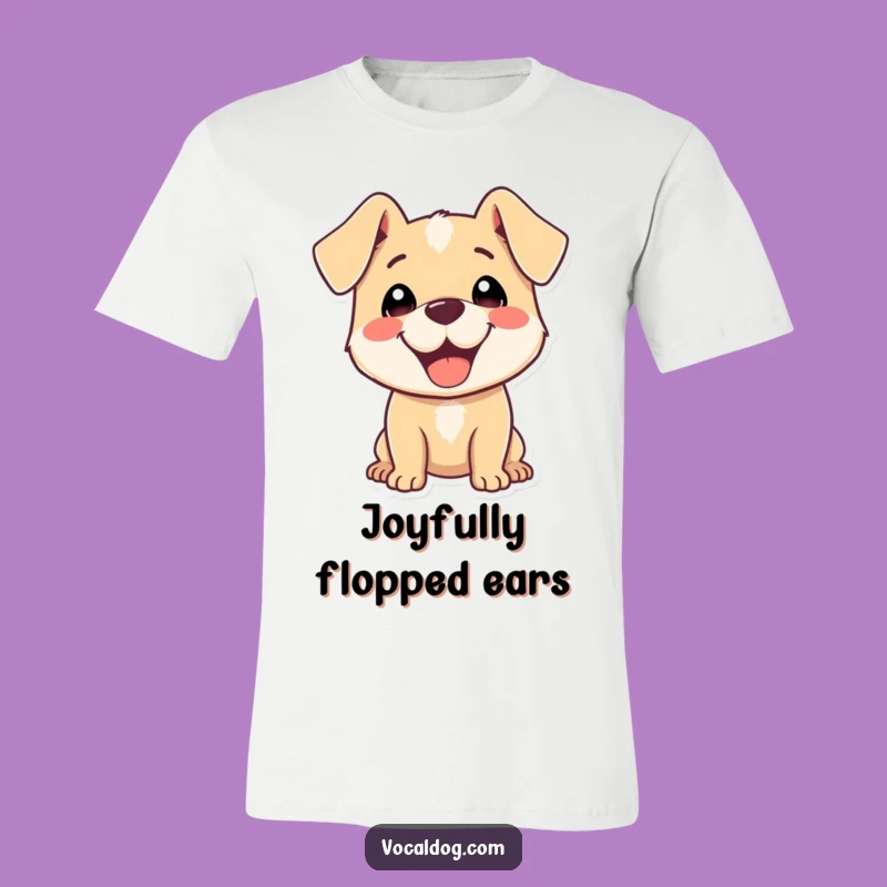 Funny Happy Dog T-Shirt: Pure Delight Shirt That Makes You Smile