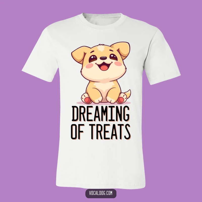 Funny Joyful Dog T-Shirt: Wear Your Bliss with this Paws-Up Pup Tee Gift