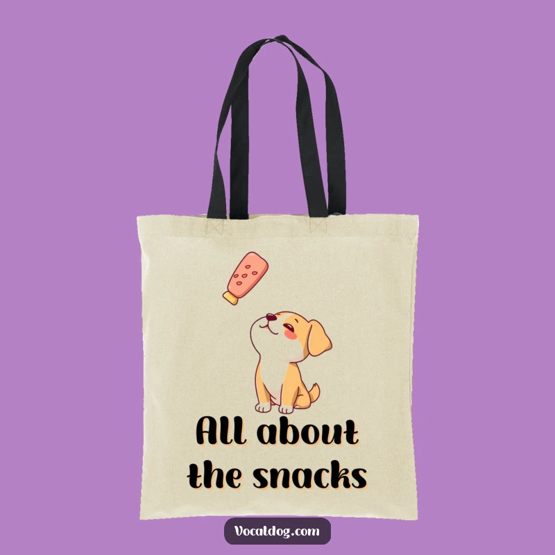 Funny Dog Treat Bag: Carry Your Treasures, Hilarious Shopping Gift