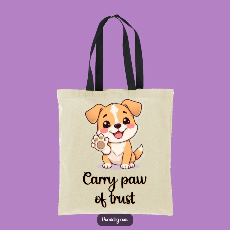 Funny Dog Paw Tote: Carry Friendship, The Perfect Funny Gift