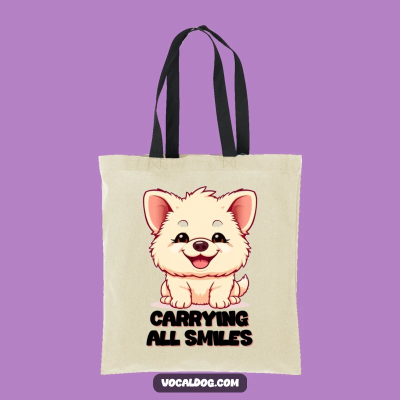 Funny Big Ears Dog Tote Bag: Joyful Style - Carry Your Happiness Gift